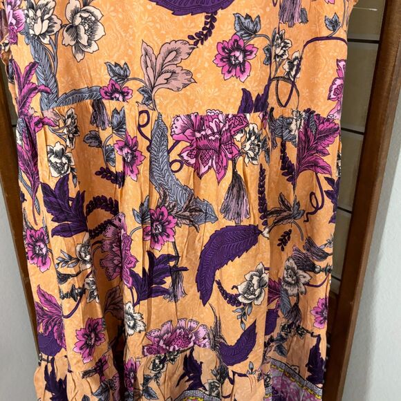 Loralette Journey Maxi Dress Peach Dulcie Easter Sunday Wedding Guest Size 26/28 - Picture 10 of 14